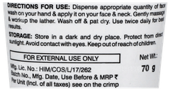 Clinsol Anti Acne Face Wash 70Gm